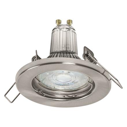 LEDVANCE zapuštěné svítidlo Spotlight Recess Set vč. LEDVANCE LED 5x2.6W GU10 kartáčovaný nikl 4058075711051