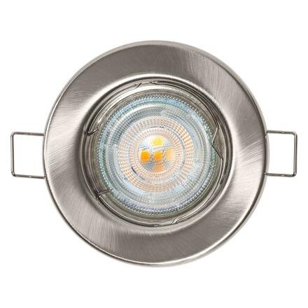 LEDVANCE zapuštěné svítidlo Spotlight Recess Set vč. LEDVANCE LED 5x2.6W GU10 kartáčovaný nikl 4058075711051