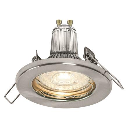 LEDVANCE zapuštěné svítidlo Spotlight Recess Set vč. LEDVANCE LED 5x2.6W GU10 kartáčovaný nikl 4058075711051