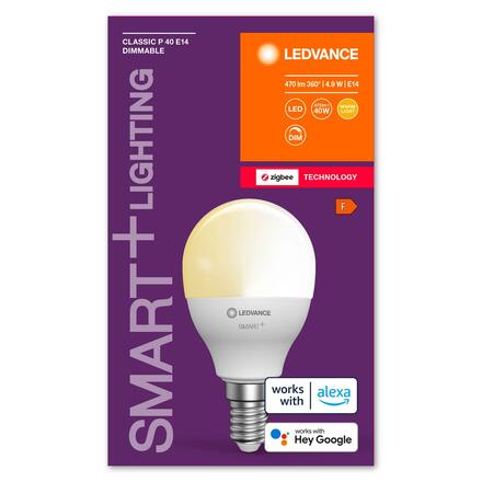 LEDVANCE SMART+ ZB P40 D 4.9W 220V FR E14 4058075729100