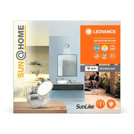 LEDVANCE SUN@HOME Bathroom Round nástěnné svítidlo do koupelny 110mm 4058075750616