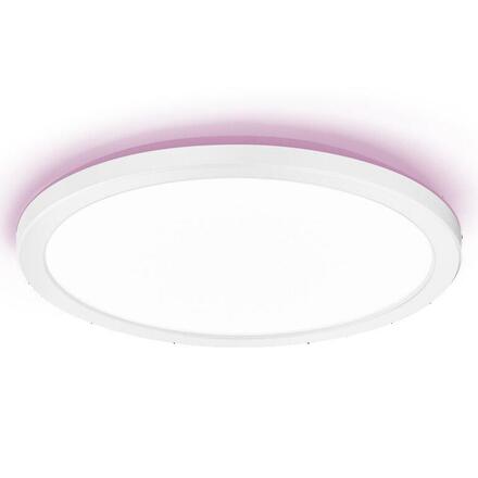 LEDVANCE SMART+ Wifi Orbis Ultra Slim Backlight stropní svítidlo bílé 235mm RGB + TW 4058075752719
