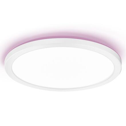 LEDVANCE SMART+ Wifi Orbis Ultra Slim Backlight stropní svítidlo bílé 235mm RGB + TW 4058075752719