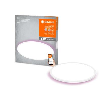 LEDVANCE SMART+ Wifi Orbis Ultra Slim Backlight stropní svítidlo bílé 400mm RGB + TW 4058075752764