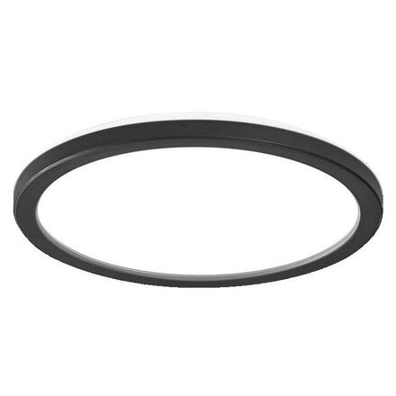LEDVANCE stropní svítidlo Orbis Ultra Slim Backlight Click-Dim 235mm černá 15W 4058075752863