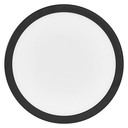 LEDVANCE stropní svítidlo Orbis Ultra Slim Backlight Click-Dim 235mm černá 15W 4058075752863
