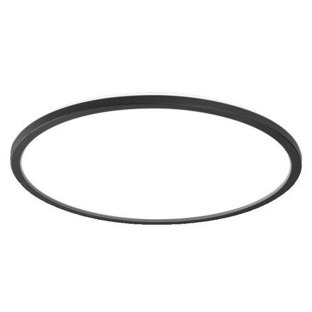 LEDVANCE stropní svítidlo Orbis Ultra Slim Backlight Click-Dim 400mm černá 22W 4058075752887