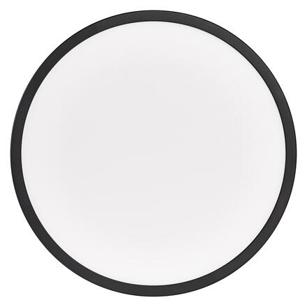 LEDVANCE stropní svítidlo Orbis Ultra Slim Backlight Click-Dim 400mm černá 22W 4058075752887