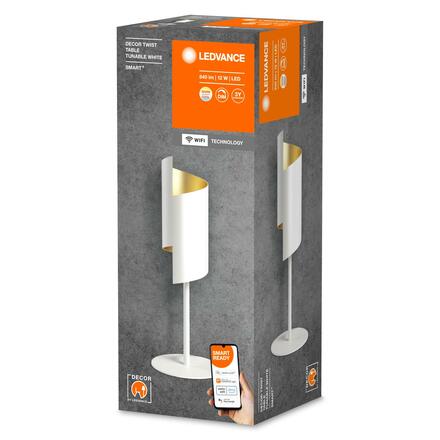 LEDVANCE SMART+ Wifi Decor Twist bílá stolní lampička TW 4058075757561