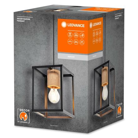 LEDVANCE závěsné svítidlo Decor Nairobi Pendant E27 4058075758902