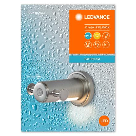 LEDVANCE háček do koupelny s čidlem 4058075759121