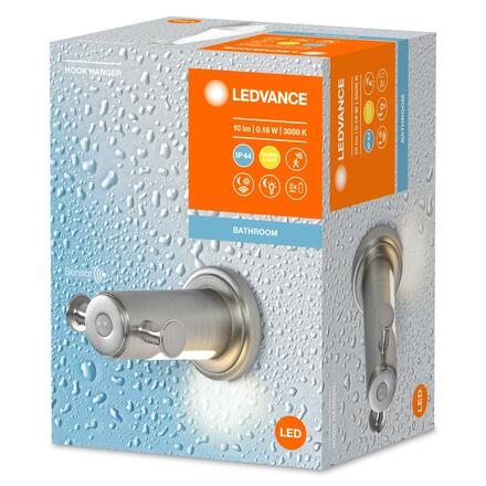LEDVANCE háček do koupelny s čidlem 4058075759121