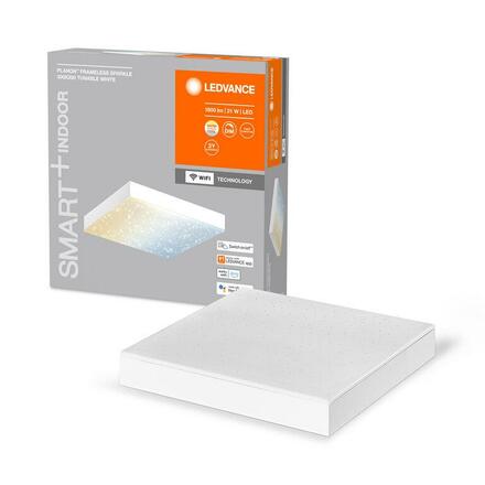 LEDVANCE SMART+ Wifi Planon Frameless Sparkle stropní svítidlo 300x300mm TW 4058075759527