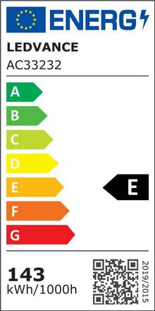 LEDVANCE FL PFM DA SYM R30 150W 3000K BK 4058075760721