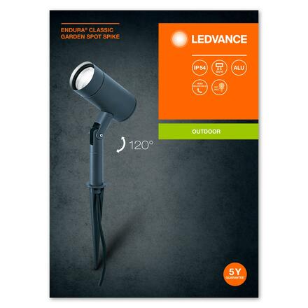 LEDVANCE venkovní svítidlo se zápichem ENDURA Classic Garden Spot Spike 4058075763548