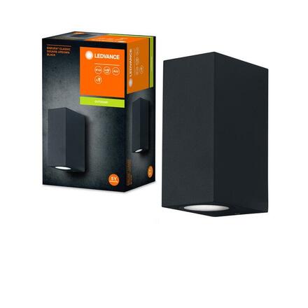 LEDVANCE venkovní nástěnné svítidlo ENDURA Classic Square UpDown černá 4058075763647