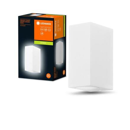 LEDVANCE venkovní nástěnné svítidlo ENDURA Classic Square UpDown bílá 4058075763685