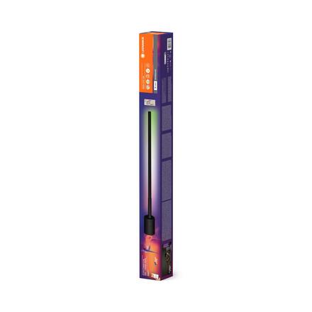 LEDVANCE SMART+ Wifi Floor Corner černá stojací lampa SLIM RGB + TW + RC 4058075765177