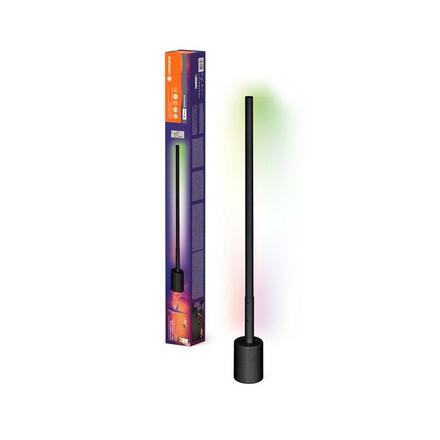 LEDVANCE SMART+ Wifi Floor Corner černá stojací lampa SLIM RGB + TW + RC 4058075765177