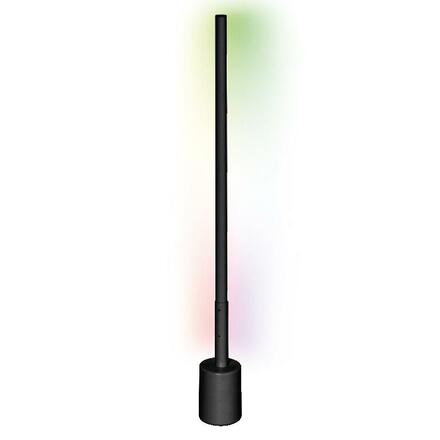 LEDVANCE SMART+ Wifi Floor Corner černá stojací lampa SLIM RGB + TW + RC 4058075765177