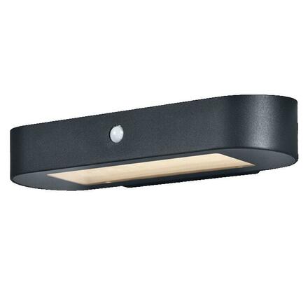 LEDVANCE venkovní nástěnné svítidlo ENDURA Style Solar Oval Wall Sensor 6W 3000K 4058075766228