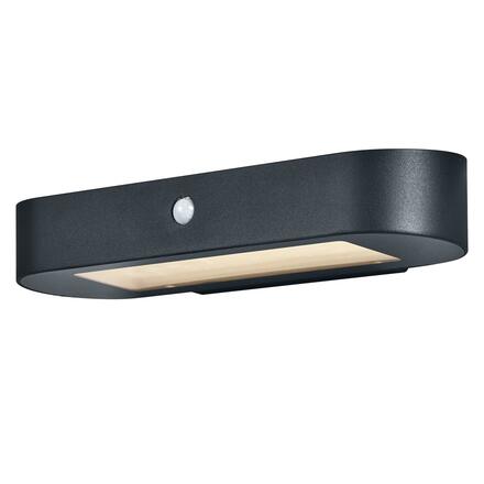 LEDVANCE venkovní nástěnné svítidlo ENDURA Style Solar Oval Wall Sensor 6W 3000K 4058075766228