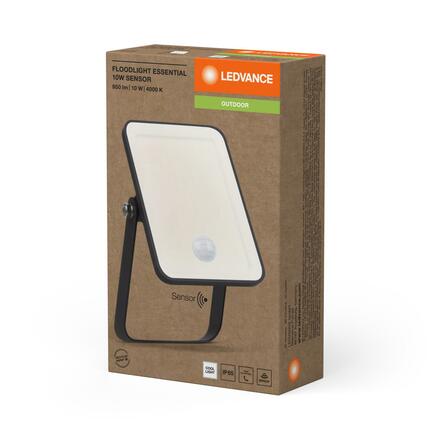 LEDVANCE LED reflektor Floodlight Essential Sensor 10W 4000K 4058075768215