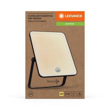 LEDVANCE LED reflektor Floodlight Essential Sensor 30W 3000K 4058075768314