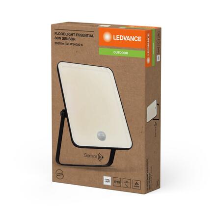 LEDVANCE LED reflektor Floodlight Essential Sensor 30W 4000K 4058075768338
