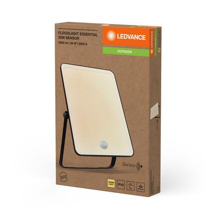 LEDVANCE LED reflektor Floodlight Essential Sensor 50W 3000K 4058075768376