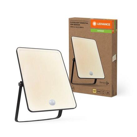 LEDVANCE LED reflektor Floodlight Essential Sensor 50W 3000K 4058075768376