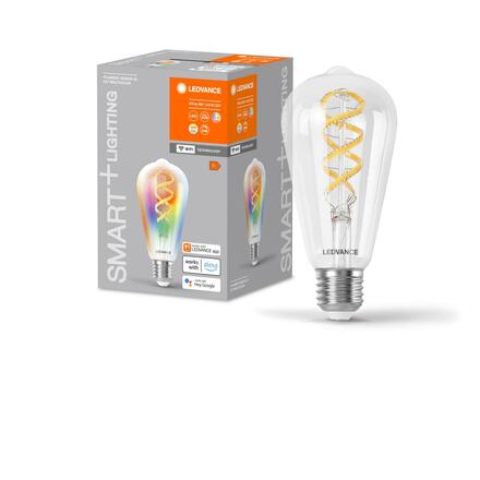 LEDVANCE SMART+ WiFi Filament Edison Multicolour E27 4058075777873