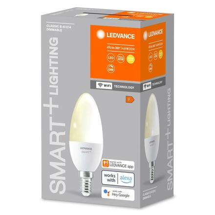 LEDVANCE SMART+ WiFi B40 4,9W 230V DIM FR E14 4058075778559