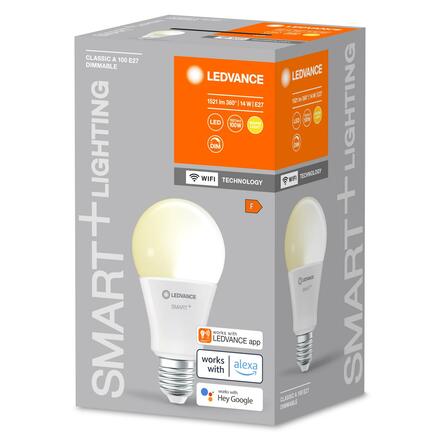 LEDVANCE SMART+ WiFi A100 14W 230V DIM FR E27 4058075778672