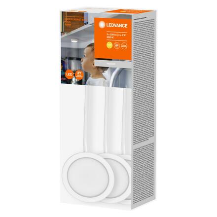 LEDVANCE svítidlo pod skříňku Undercabinet Spot Puck 65mm 3 x 3W bílá 4058075791565