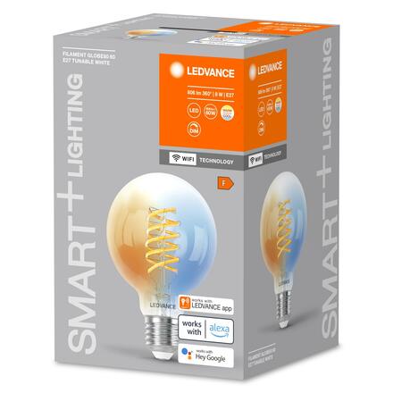 LEDVANCE SMART+ WiFi Filament Globe Tunable White E27 4058075793958