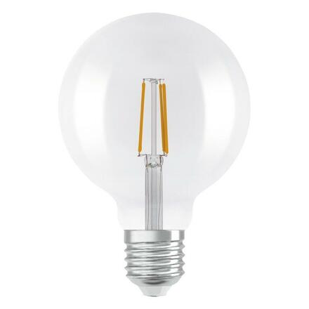 LEDVANCE LED Superstar Plus Classic Globe 125 60 Filament Glow DIM 7W 822…827 E27 4058075808942