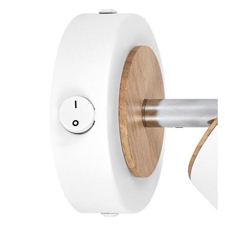 LEDVANCE LED nástěnné bodové svítidlo Pluto bílé 1 spot 4058075827882