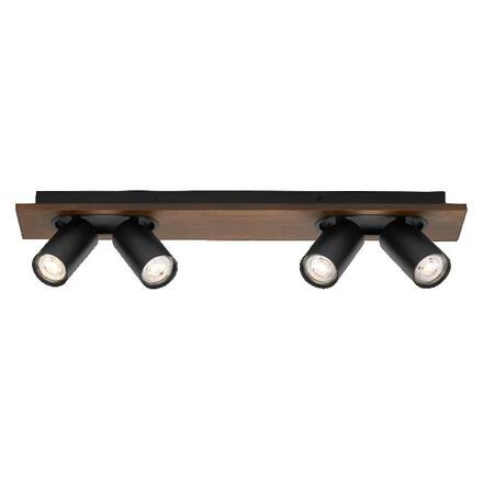 LEDVANCE LED nástěnné a stropní bodové svítidlo Mercury GU10 černé 4x3.4W 927 DIM 4058075828100