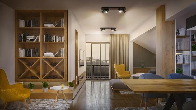 LEDVANCE LED nástěnné a stropní bodové svítidlo Mercury GU10 černé 4x3.4W 927 DIM 4058075828100