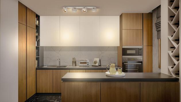 LEDVANCE LED nástěnné a stropní bodové svítidlo Venus bílé 4 spoty 4058075828186