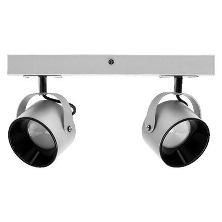 LEDVANCE LED nástěnné a stropní bodové svítidlo Jupiter stříbrné 2 spoty 4058075828223