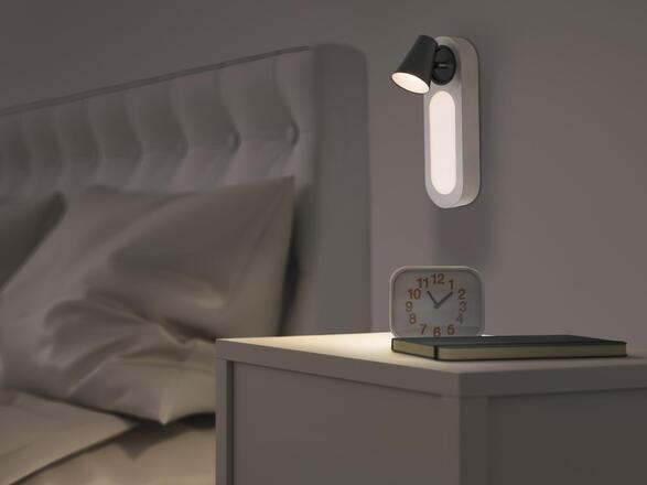 LEDVANCE LED nástěnné bodové svítidlo Neptune CLICK-SELECT bílé 1 spot 4058075828308