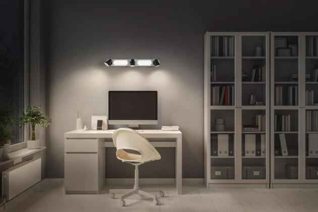 LEDVANCE LED nástěnné a stropní bodové svítidlo Neptune CLICK-SELECT bílé 3 spoty 4058075828346