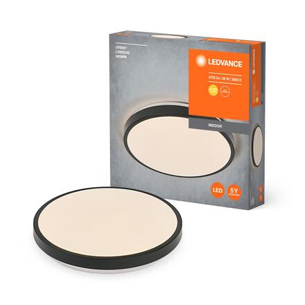 LEDVANCE stropní svítidlo Orbis London 36 W 220-240 V 3000 K černé