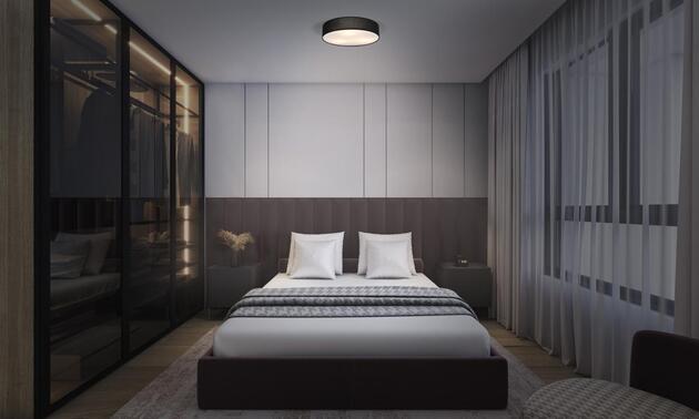 LEDVANCE stropní svítidlo Orbis Paris 2xE27 220-240 V 400 mm černé