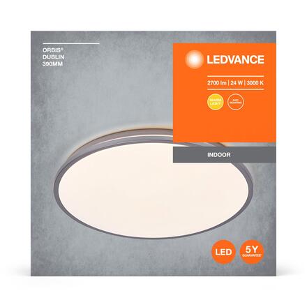 LEDVANCE stropní LED svítidlo Orbis Dublin 390 mm 24 W 3000 K
