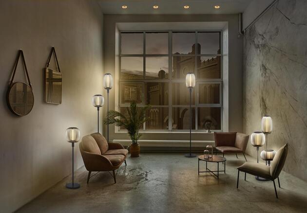 LEDVANCE stojací lampa Stick tmavě šedá vysoká E27 4058075832992