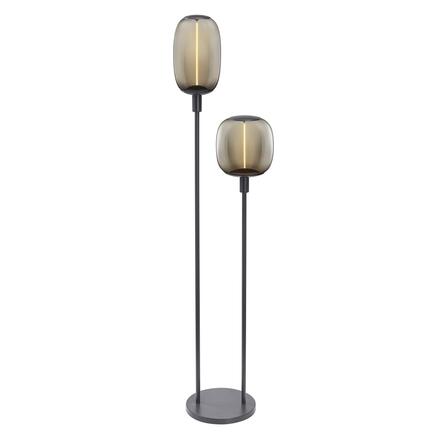 LEDVANCE stojací lampa Stick tmavě šedá 2xE27 4058075833012