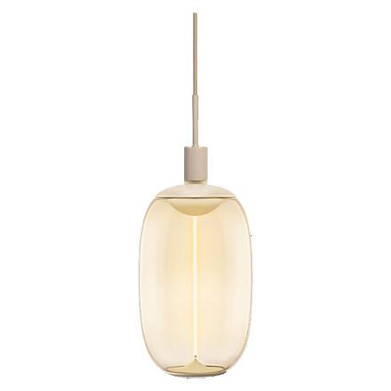 LEDVANCE závěsné svítidlo Vintage 1906 PenduLum Needle béžové 4058075833173